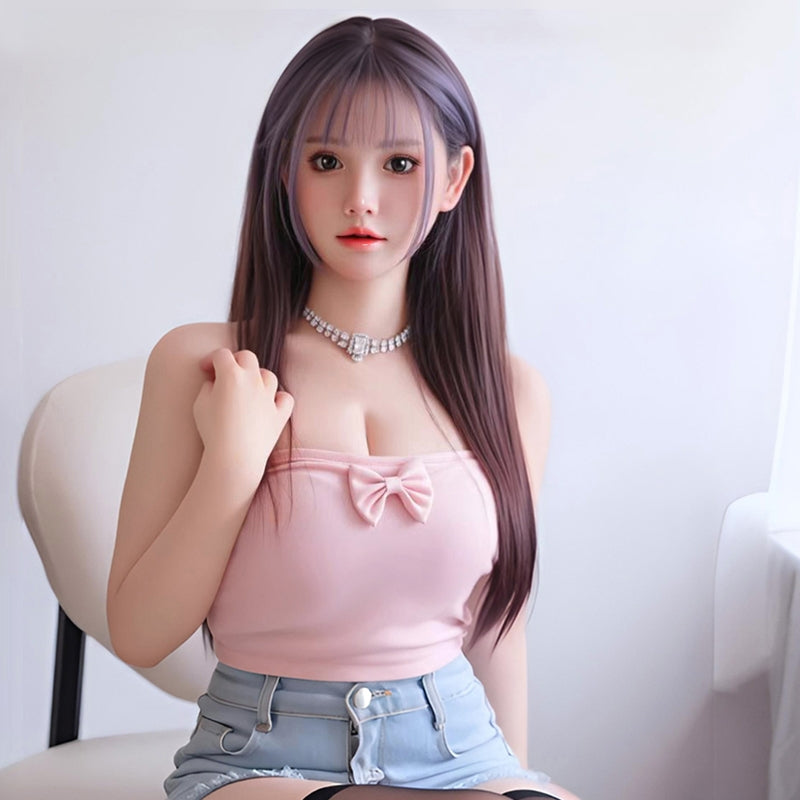 Anna - Lifelike Asian Silicone Sex Doll with Realistic Texture - Free Shipping
