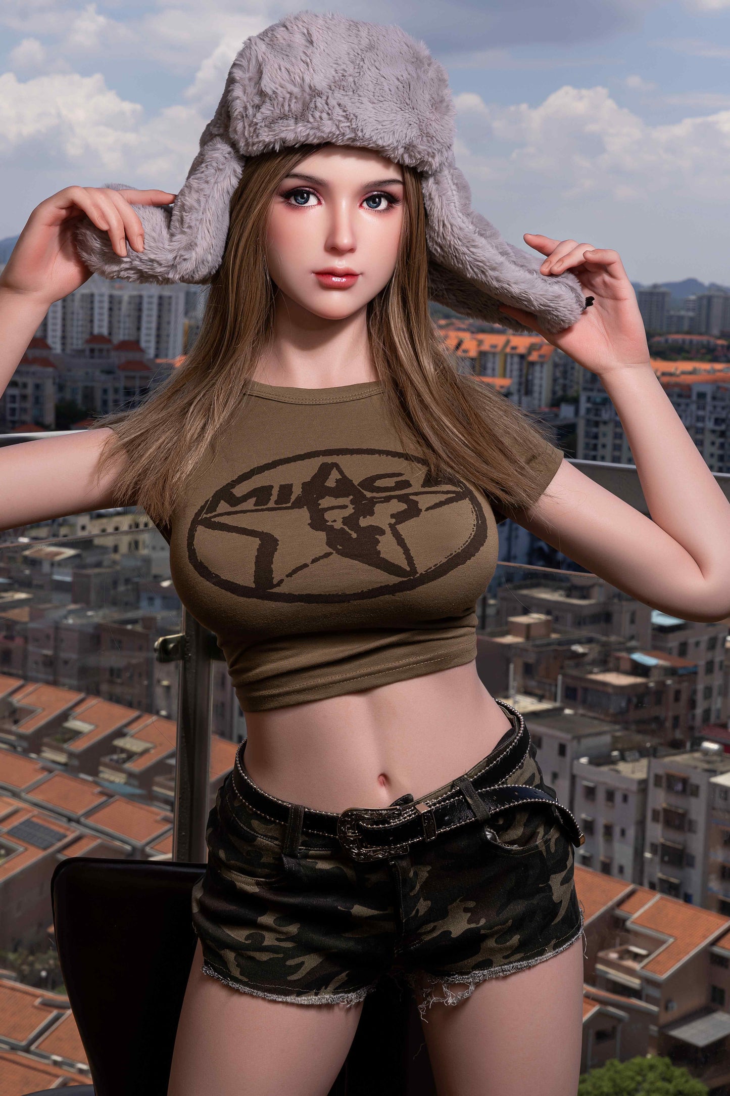June - Sexy Realistic Silicone Sex Doll- Euro-American Style with Free Shipping