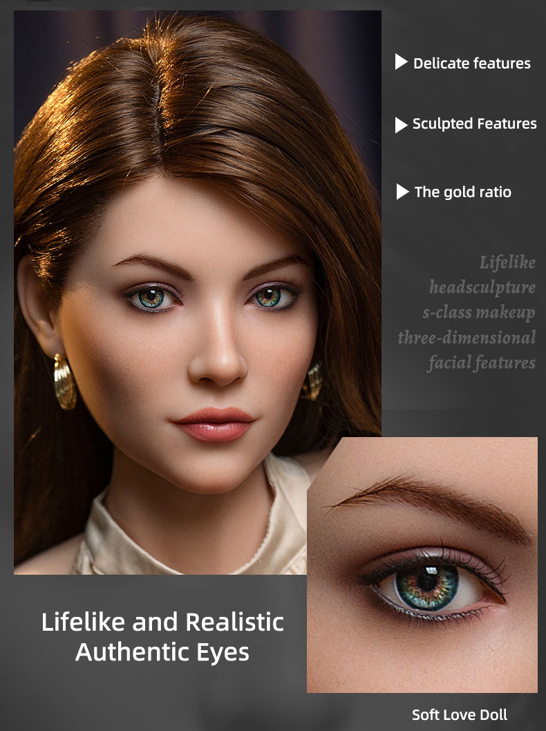 Ava - Lifelike Realistic Silicone Sex Doll - Euro-American Style with Free Shipping